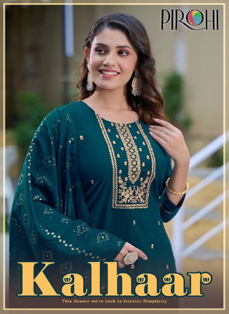 Kalhaar Vol 1 Viscose Silk Readymade Suits Catalog Catalog